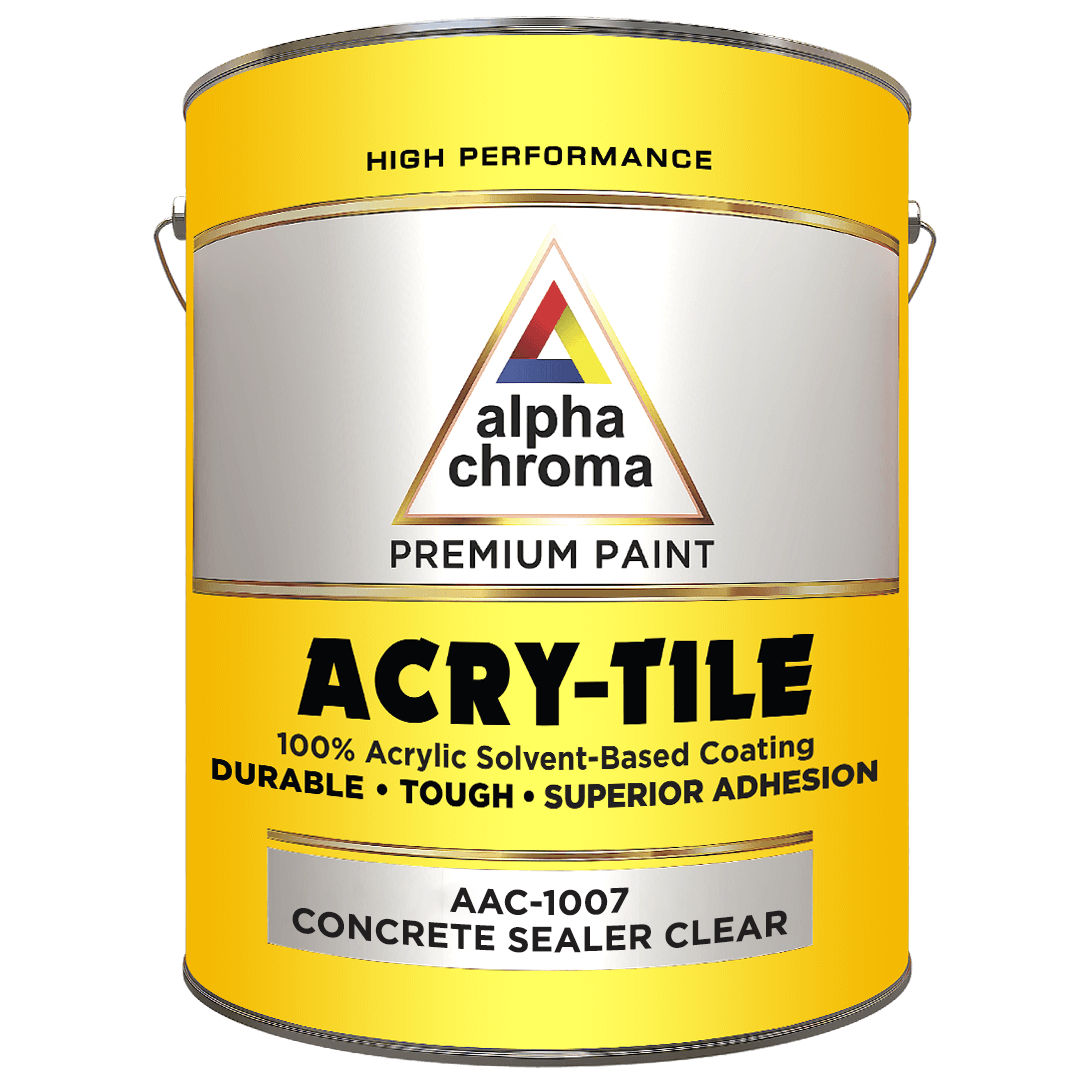Alpha Chroma Acry-Tile Concrete Sealer Clear