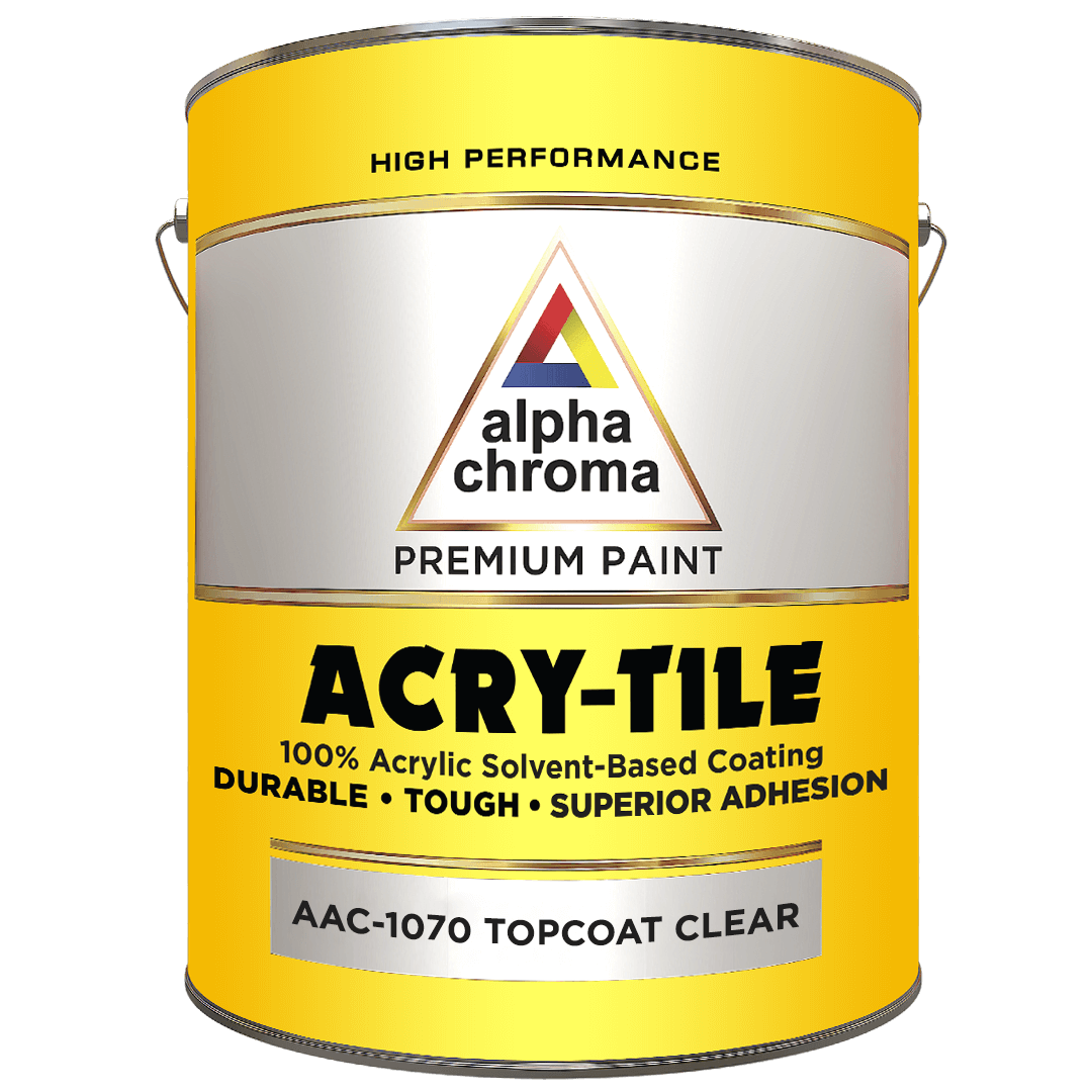 Alpha Chroma Acry-Tile Topcoat Clear