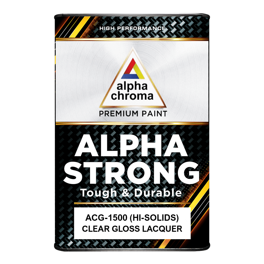 Alpha Chroma Alpha Strong Hi-Solids Clear Gloss Lacquer