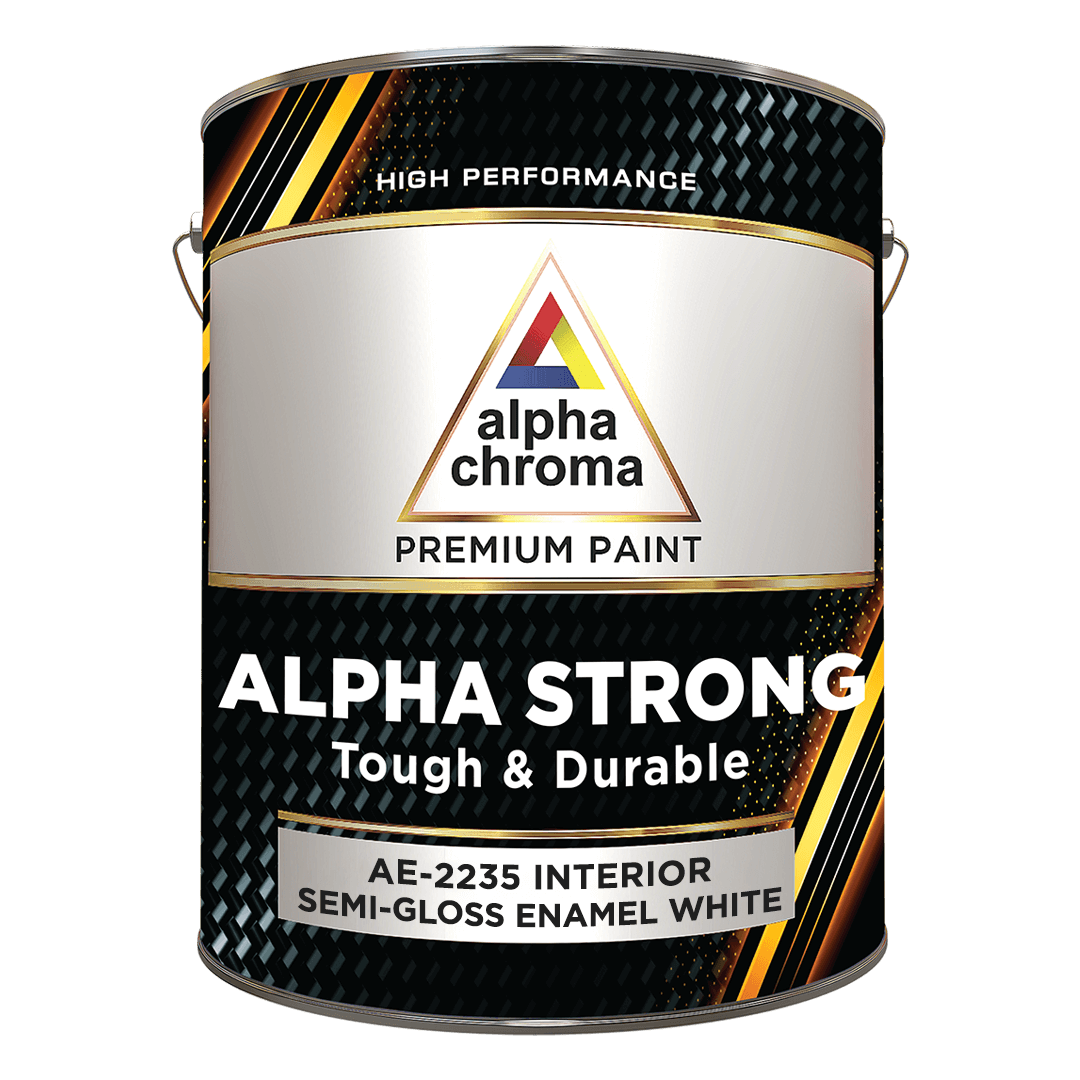 Alpha Chroma Alpha Strong Interior Semi-Gloss Enamel White