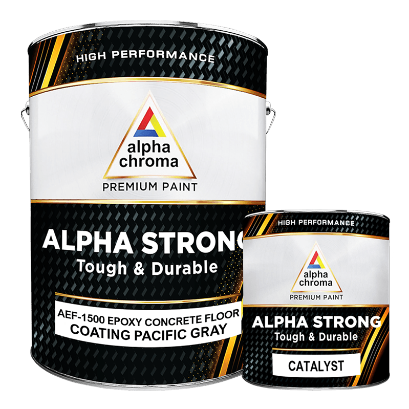 Alpha Chroma Alpha Strong Epoxy Concrete Floor Coating