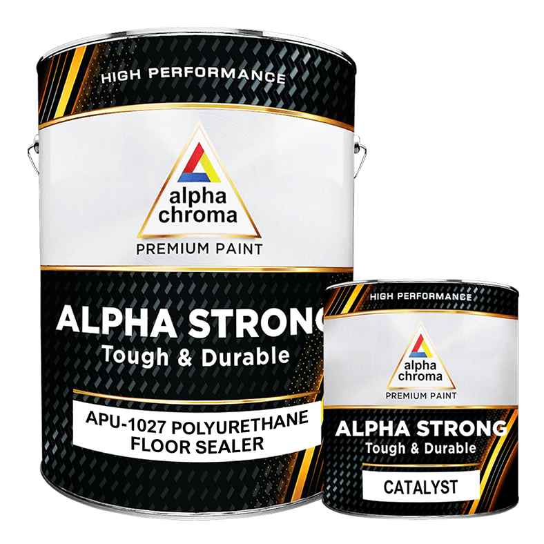 Alpha Chroma Alpha Strong Polyurethane Floor Sealer