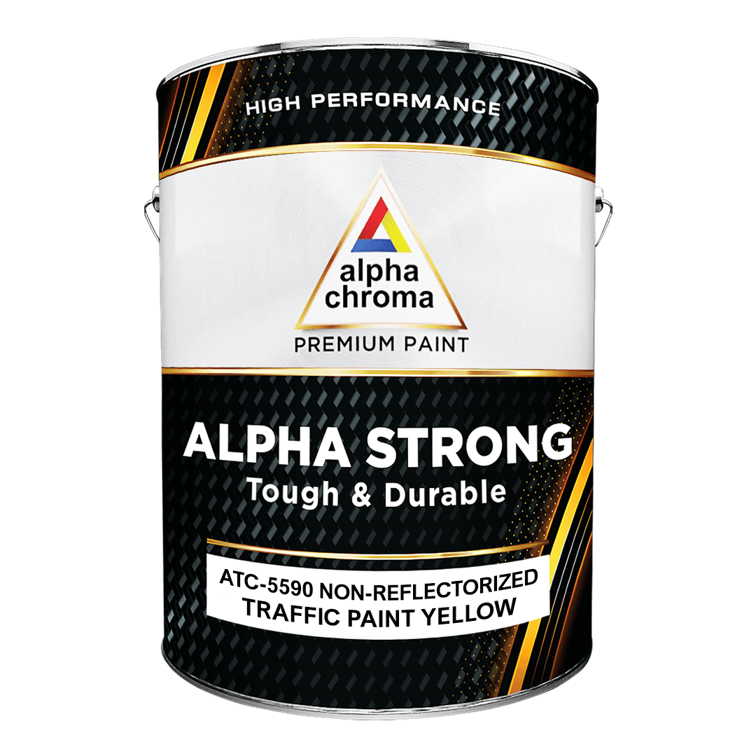 Alpha Chroma Alpha Strong Chlorinated Rubber-Based Non-Reflectorized Traffic Paint