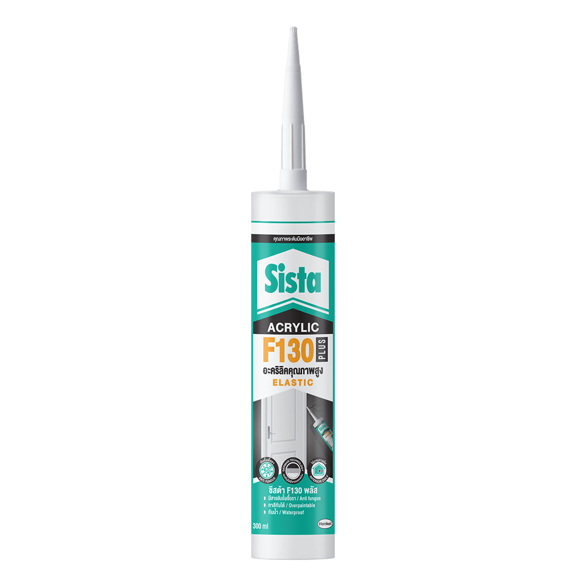 Sellador acrilico blanco f130 300ml Henkel