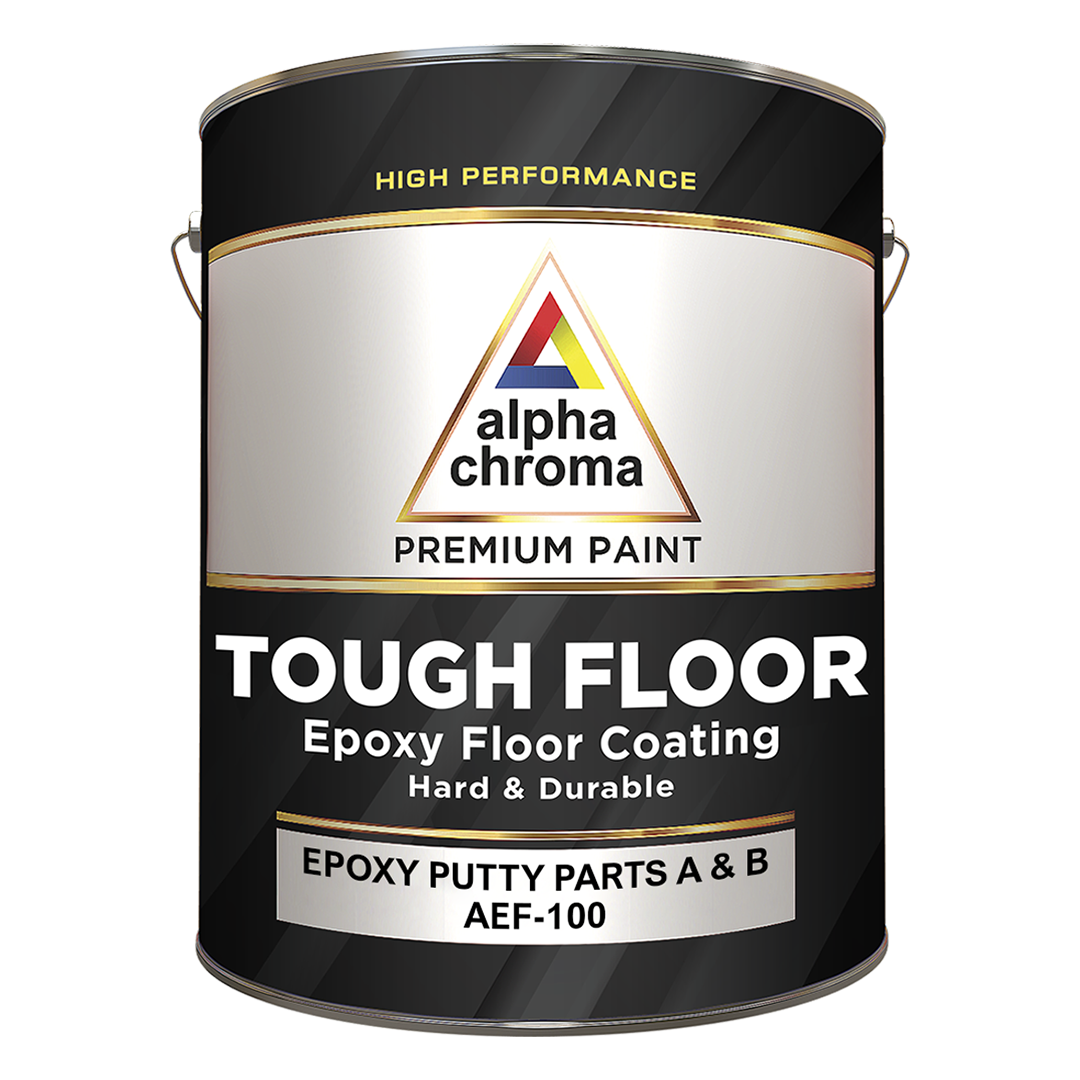 Alpha Chroma Tough Floor Epoxy Putty Parts A & B